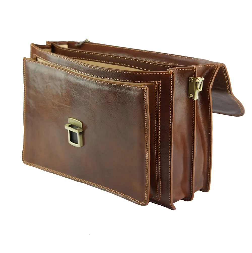 Dalmazio Leather Briefcase