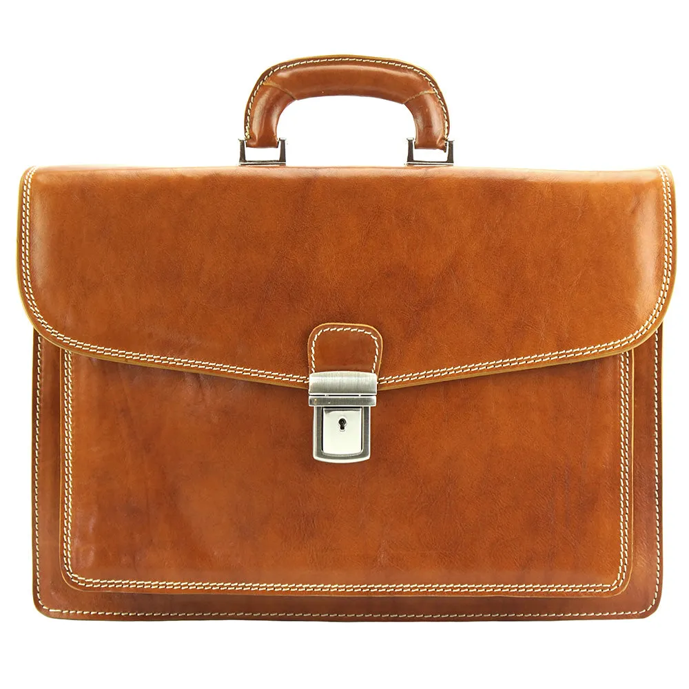 Dalmazio Leather Briefcase