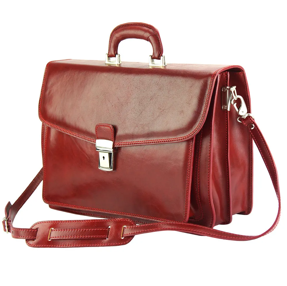 Dalmazio Leather Briefcase