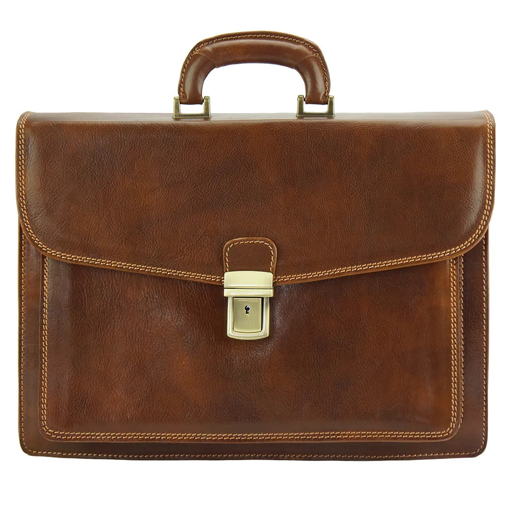 Dalmazio Leather Briefcase