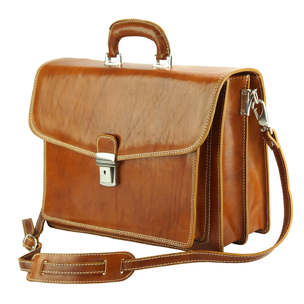 Dalmazio Leather Briefcase