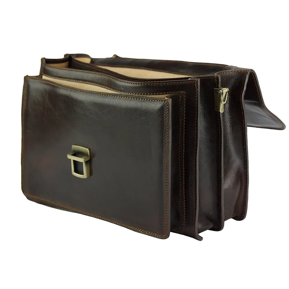 Dalmazio Leather Briefcase