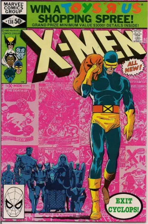 DARK PHOENIX SAGA  Marvel Mutants Xmen #138  Fine Bronze Age Comic 1980 John Byrne created by Jack King Kirby & Stan Lee