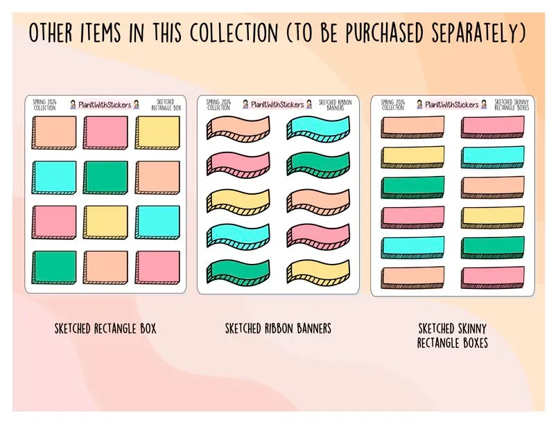 Date Headers - Spring 2024 Colours