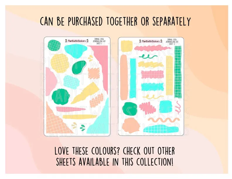 Date Headers - Spring 2024 Colours