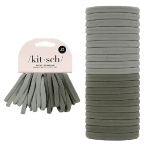 Eco-Friendly Nylon Elastics 20pc set - Eucalyptus