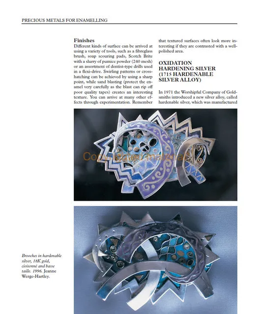 Enamelling on Precious Metals