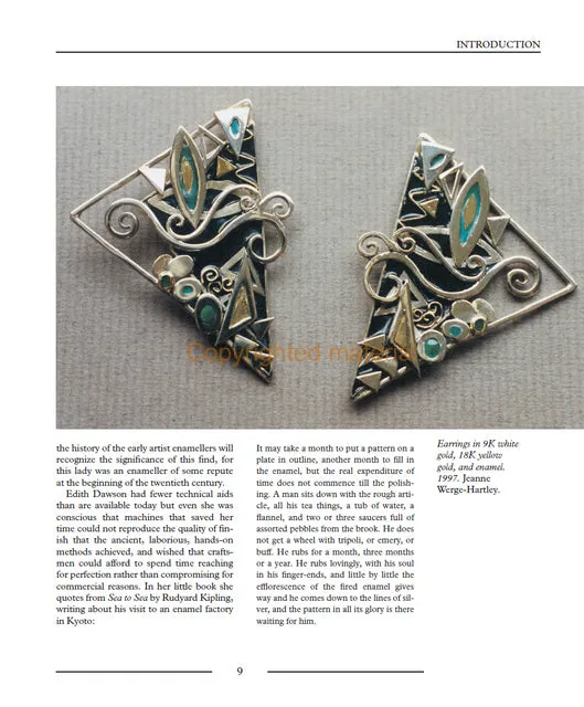 Enamelling on Precious Metals