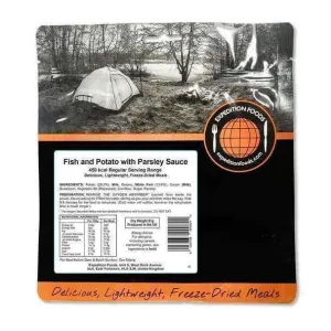 Expedition Foods - Fish and Potato with Parsley Sauce (Regular Serving)