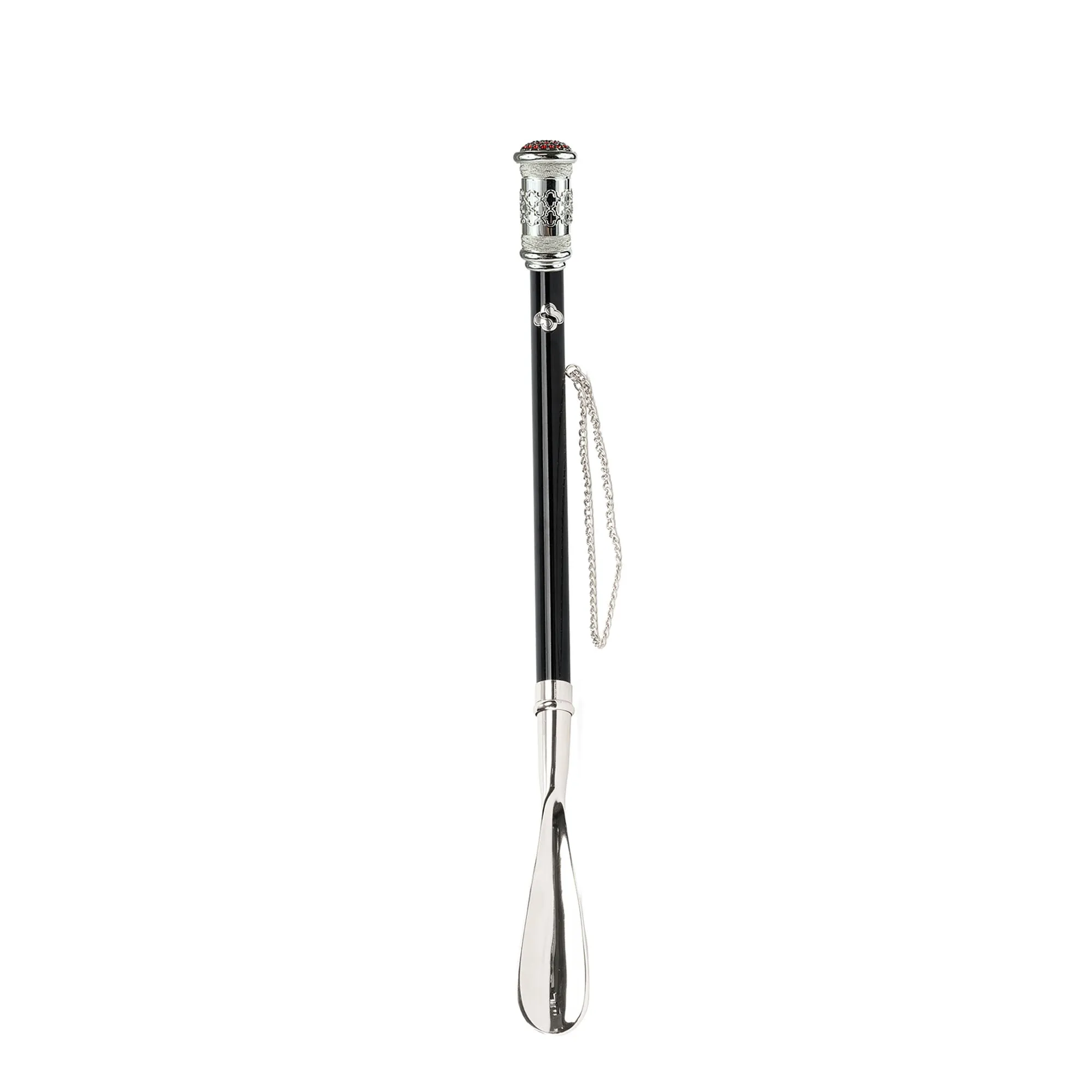 Exquisite Shoehorn with Red Crystals