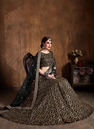 Exquisite Wedding Lehengas with Dori and Zari Work