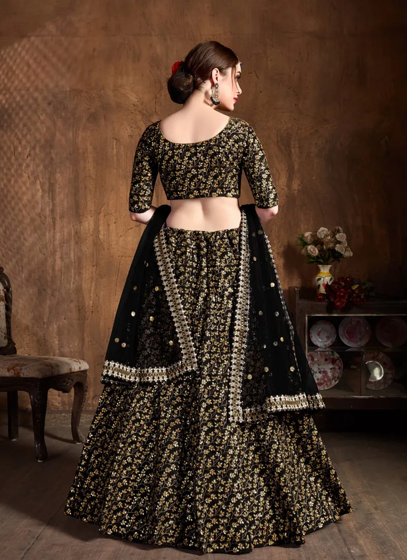 Exquisite Wedding Lehengas with Dori and Zari Work