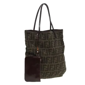 Fendi Zucca  Wool Tote Bag ()