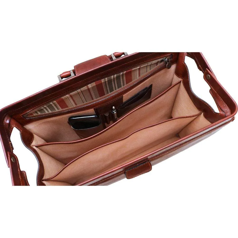 Floto Leather Ciabatta Combo Briefcase