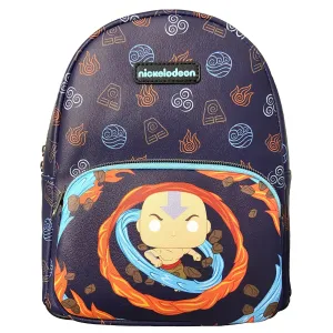 Funko Nickelodeon Last Airbender POP Avatar Aang All Over Print Mini Backpack