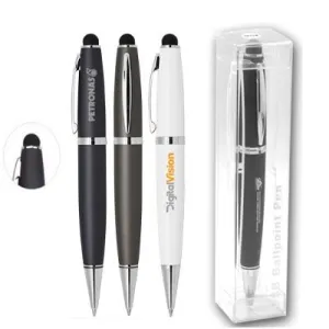 Gen USB Flash Drive Ball Pen with Stylus