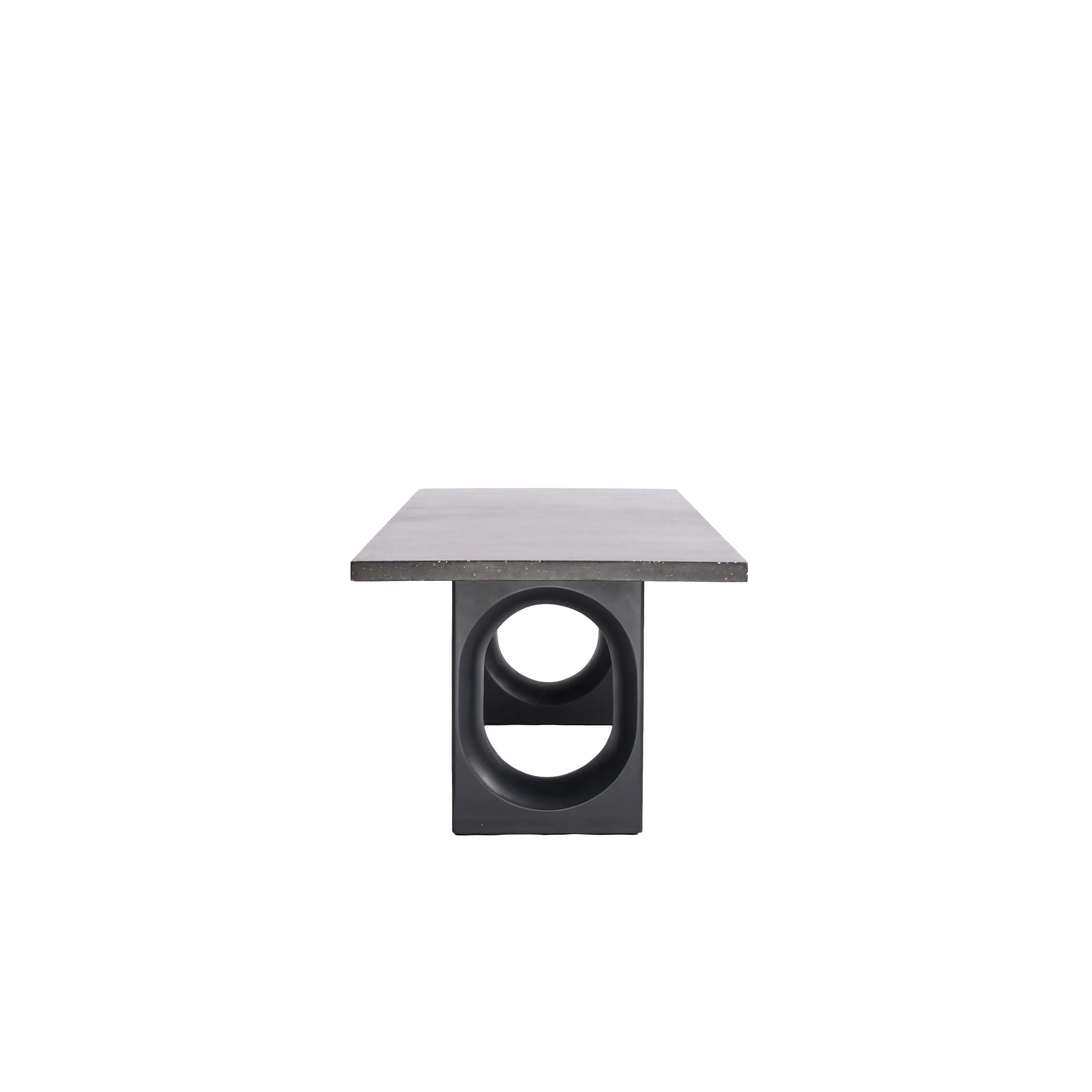 Genova 220 Outdoor Dining Table Black