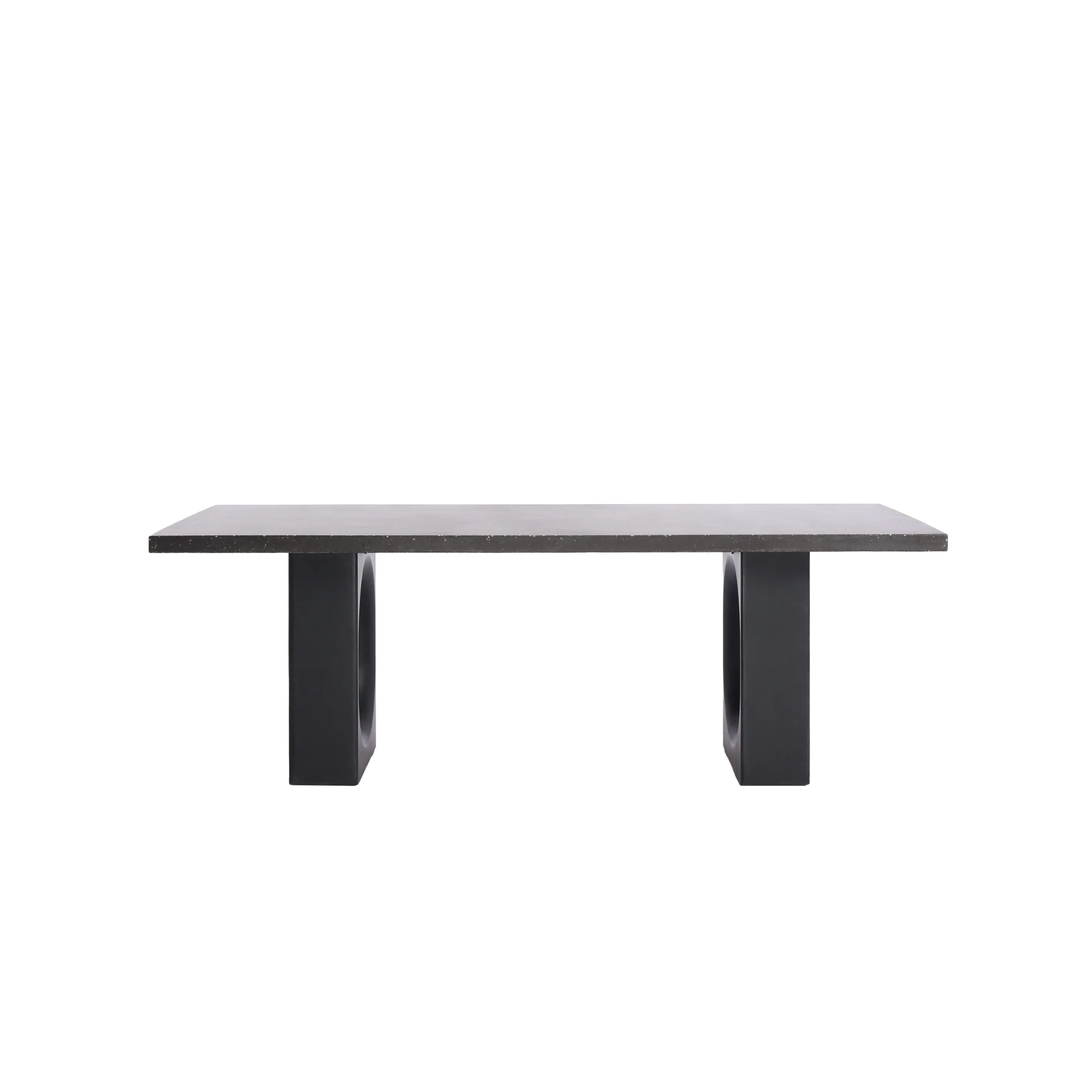 Genova 220 Outdoor Dining Table Black