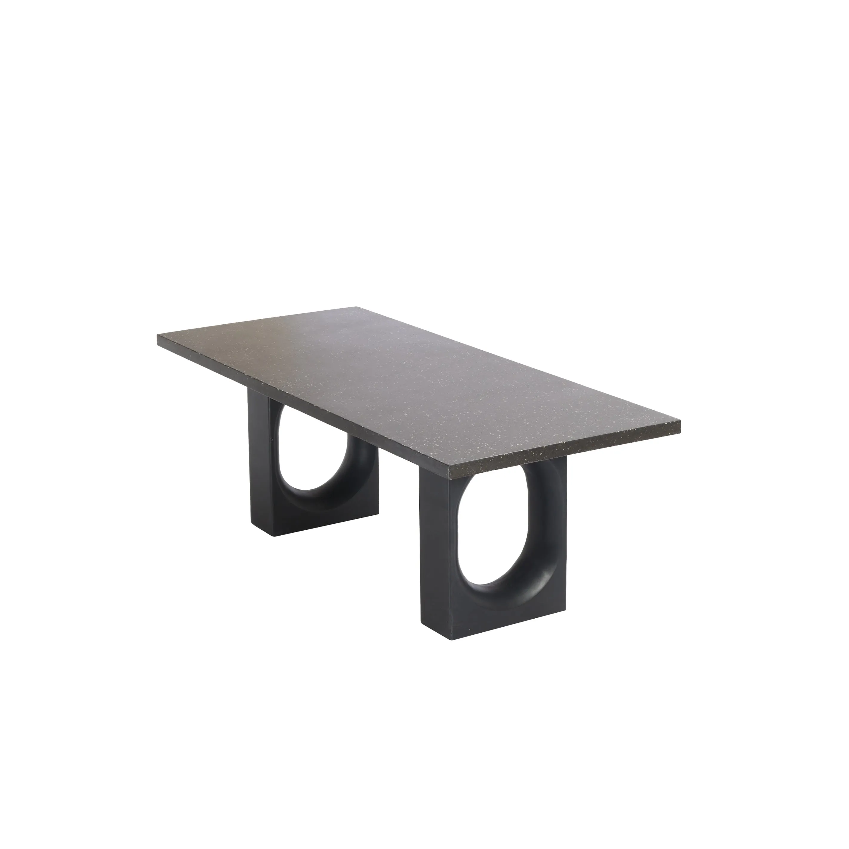 Genova 220 Outdoor Dining Table Black