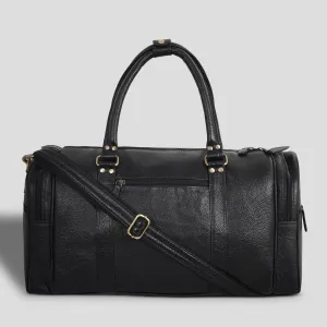 Genuine Leather Travel Duffel Bag