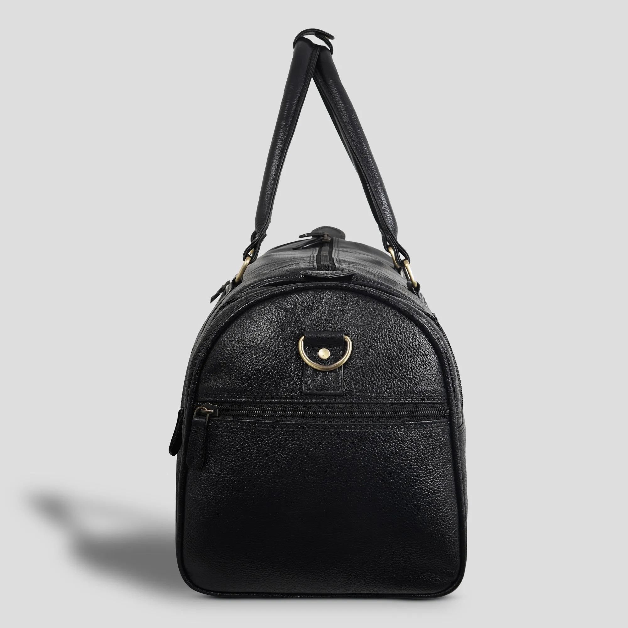Genuine Leather Travel Duffel Bag