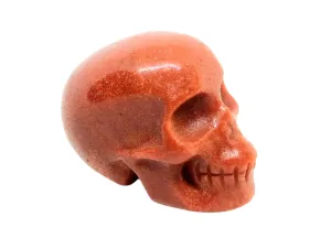 Golden Sandstone Crystal Skull