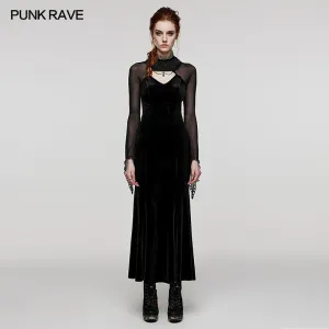 Goth velvet Exquisite Dress
