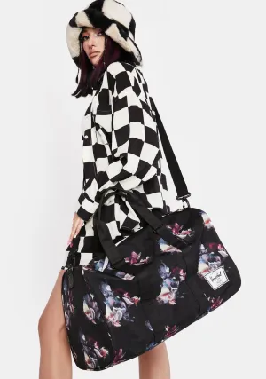 Gothic Floral Novel Weekender
