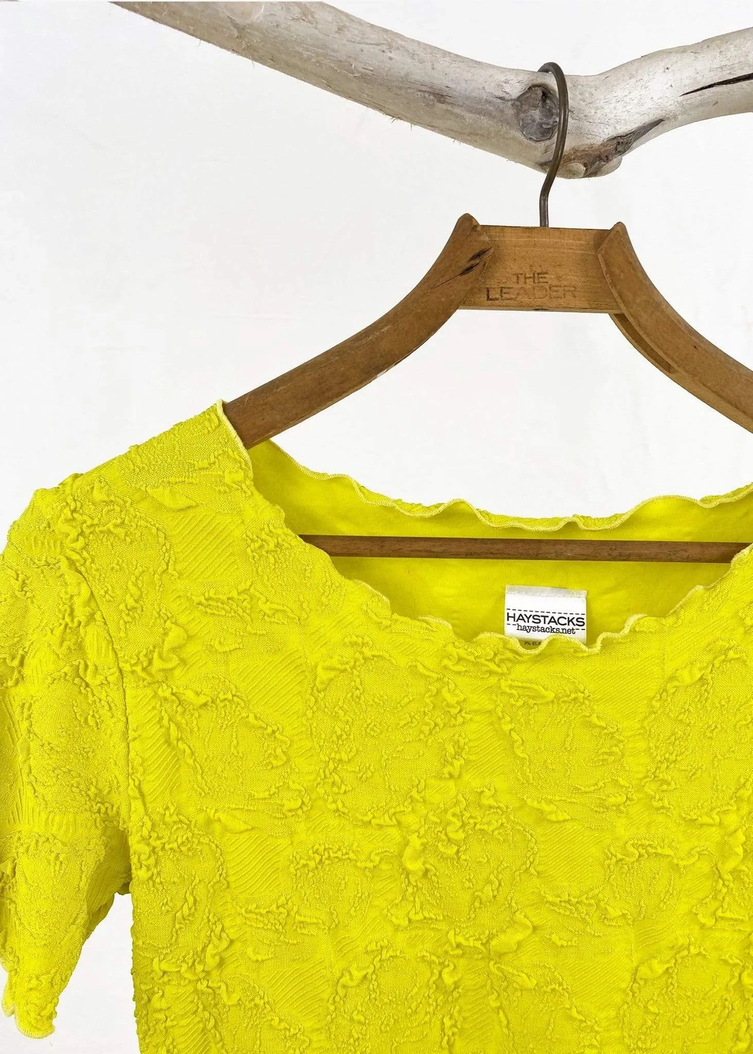 Green Sheen Jafa Short Sleeve Lettuce Tee