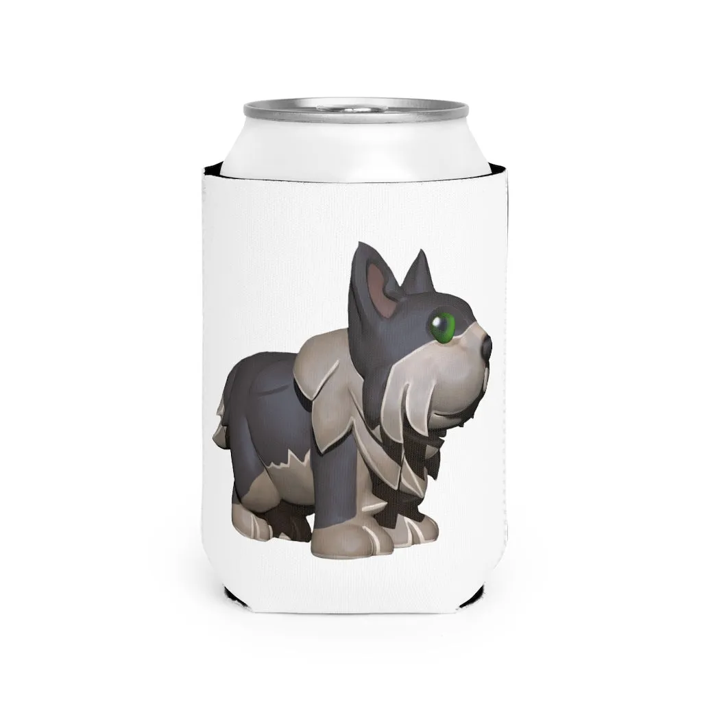 Grey Dog Can Cooler Sleeve