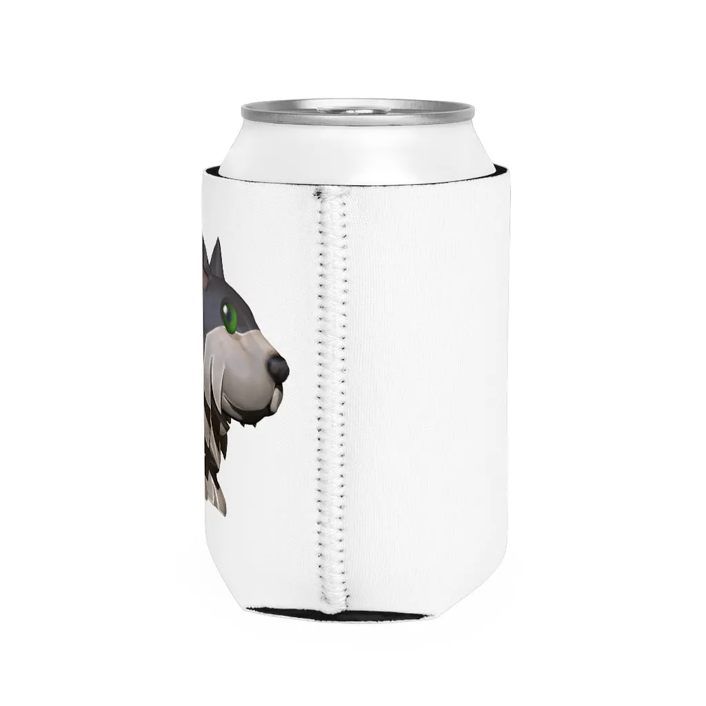 Grey Dog Can Cooler Sleeve