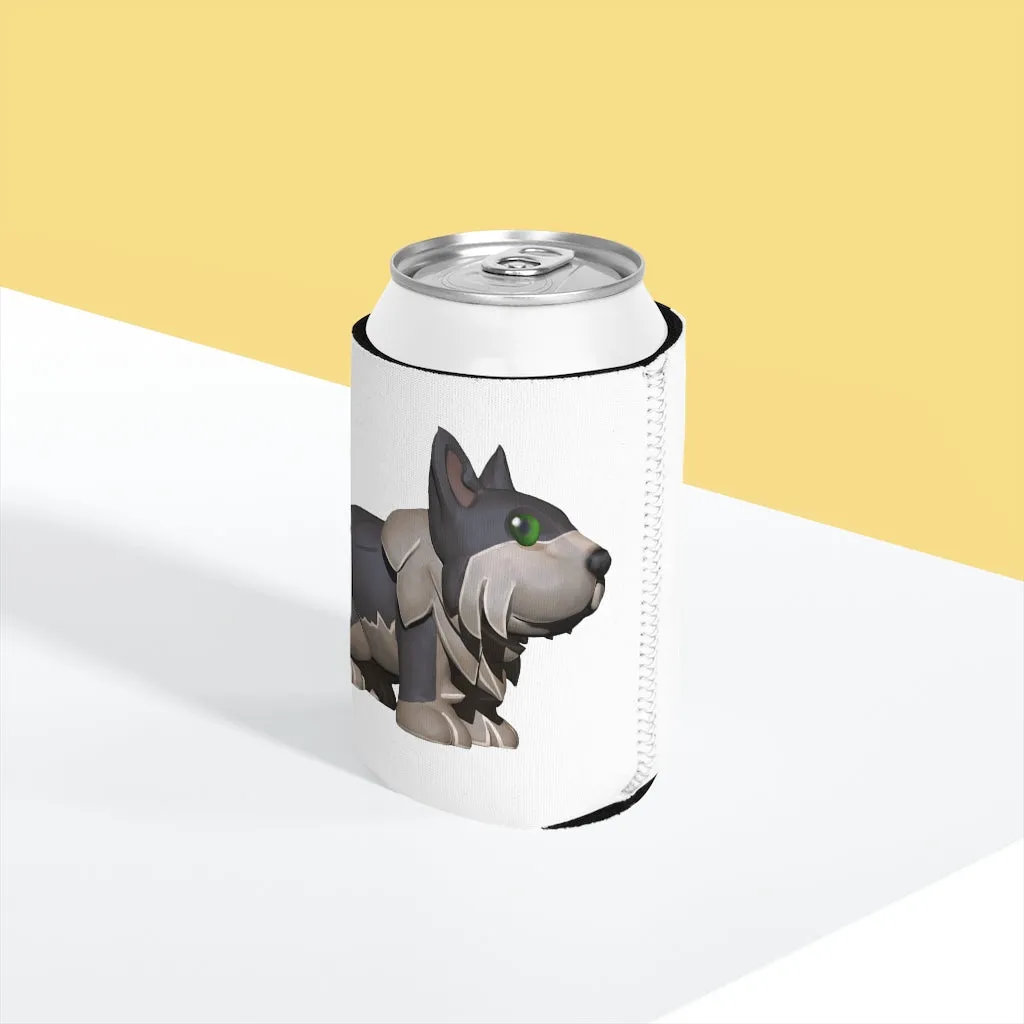 Grey Dog Can Cooler Sleeve