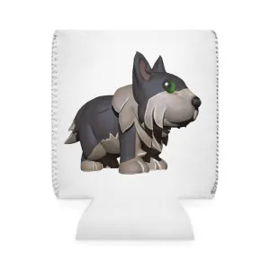 Grey Dog Can Cooler Sleeve