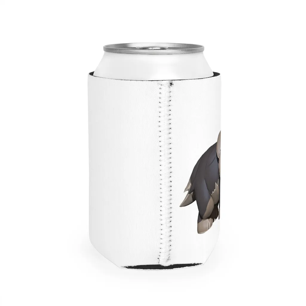 Grey Dog Can Cooler Sleeve