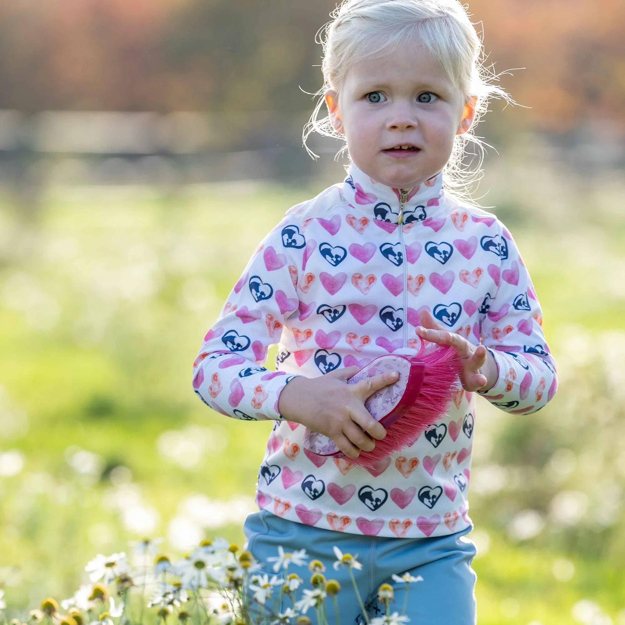 Hkm Kids Heart Functional Shirt