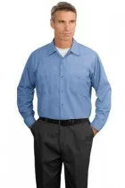 Hunter Creek Trail - Red Kap® - Long Sleeve Industrial Work Shirt (SP14)