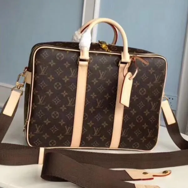 Icare Monogram Canvas Briefcase Top Handle Bag M43423 2019 Collection