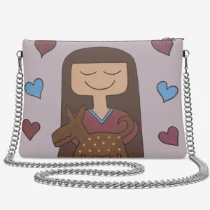 Just Me and My Dog Crossbody Bag