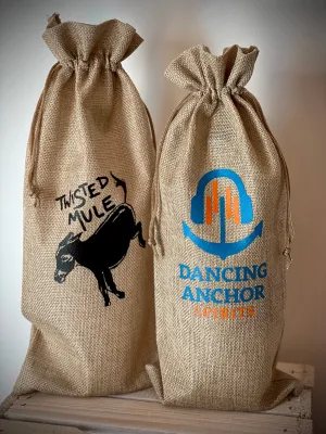 Jute Bottle Bag