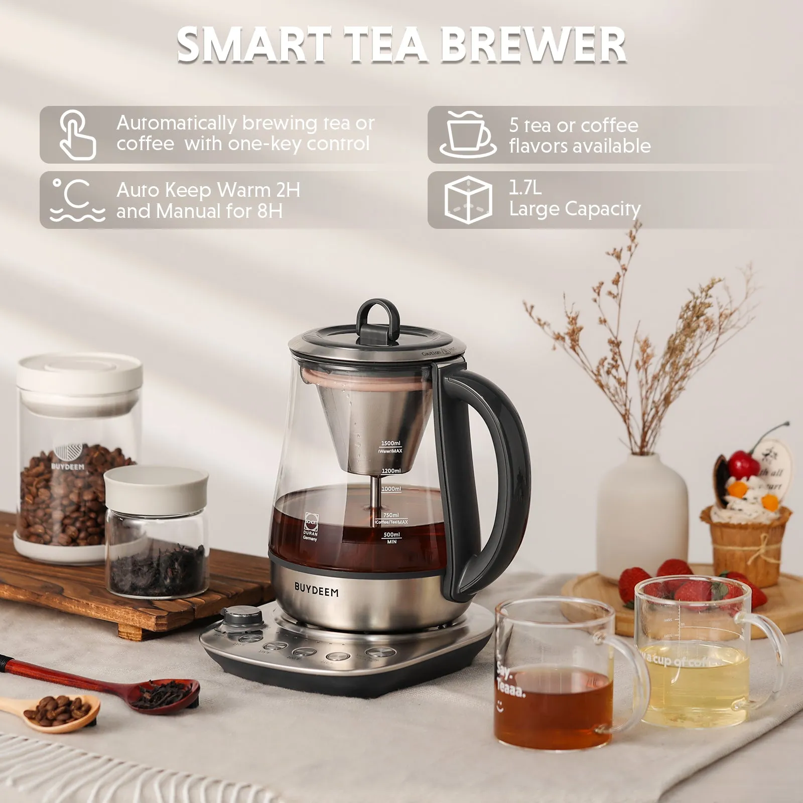 K176 Multi-functional Tea Maker 1.5L