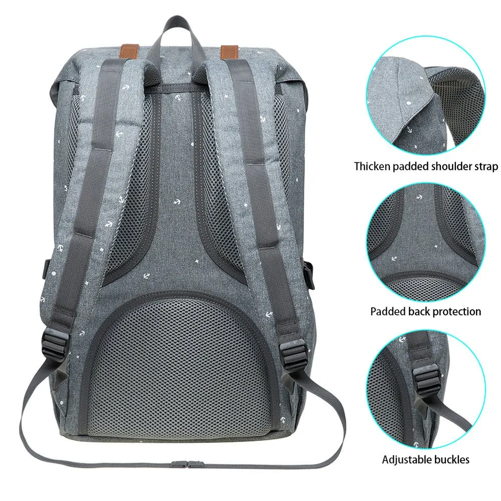 KAUKKO Backpack for city trips, EP5-12 ( Grey /19.7L )