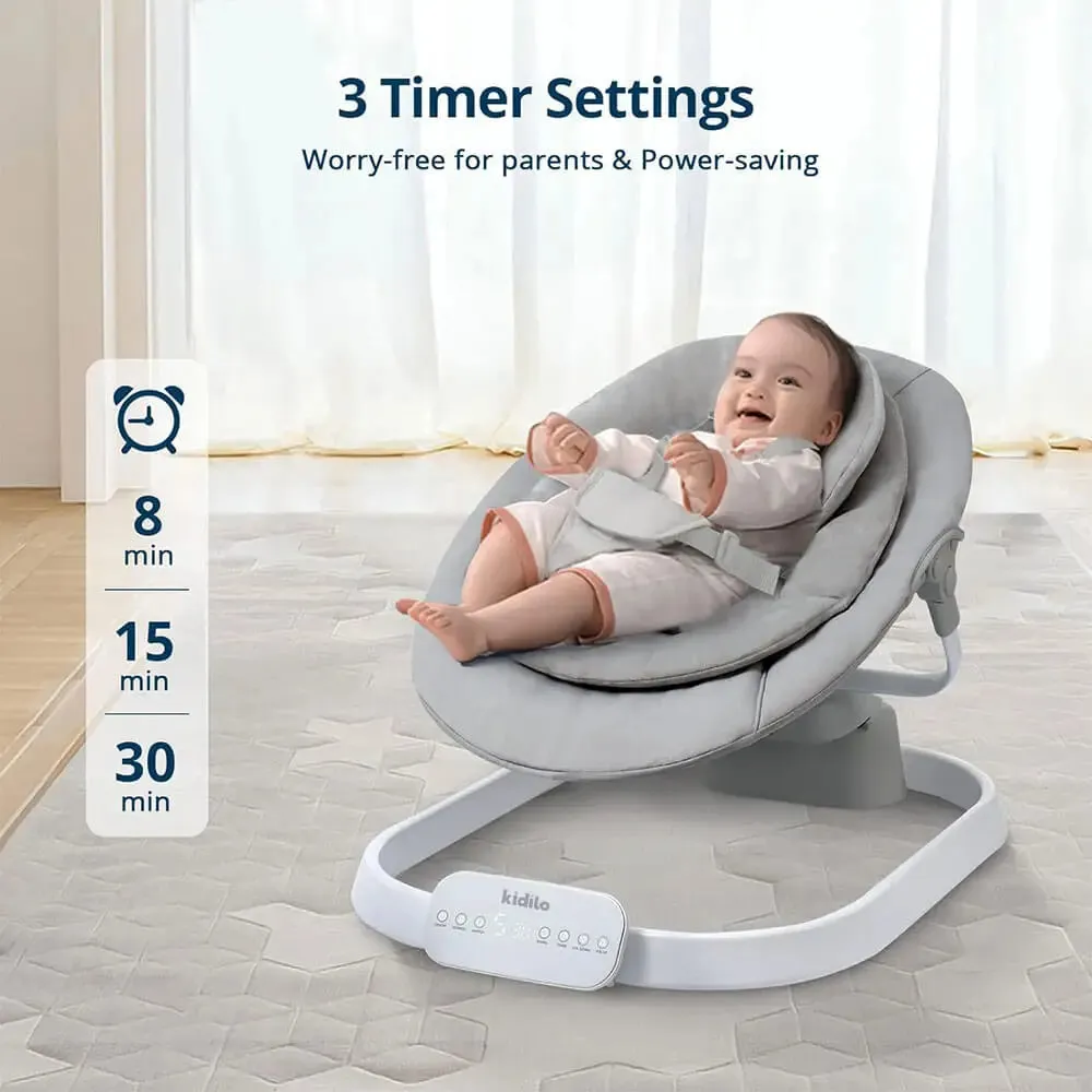 Kidilo 4in1 Deluxe Multi-functional Musical Bassinet