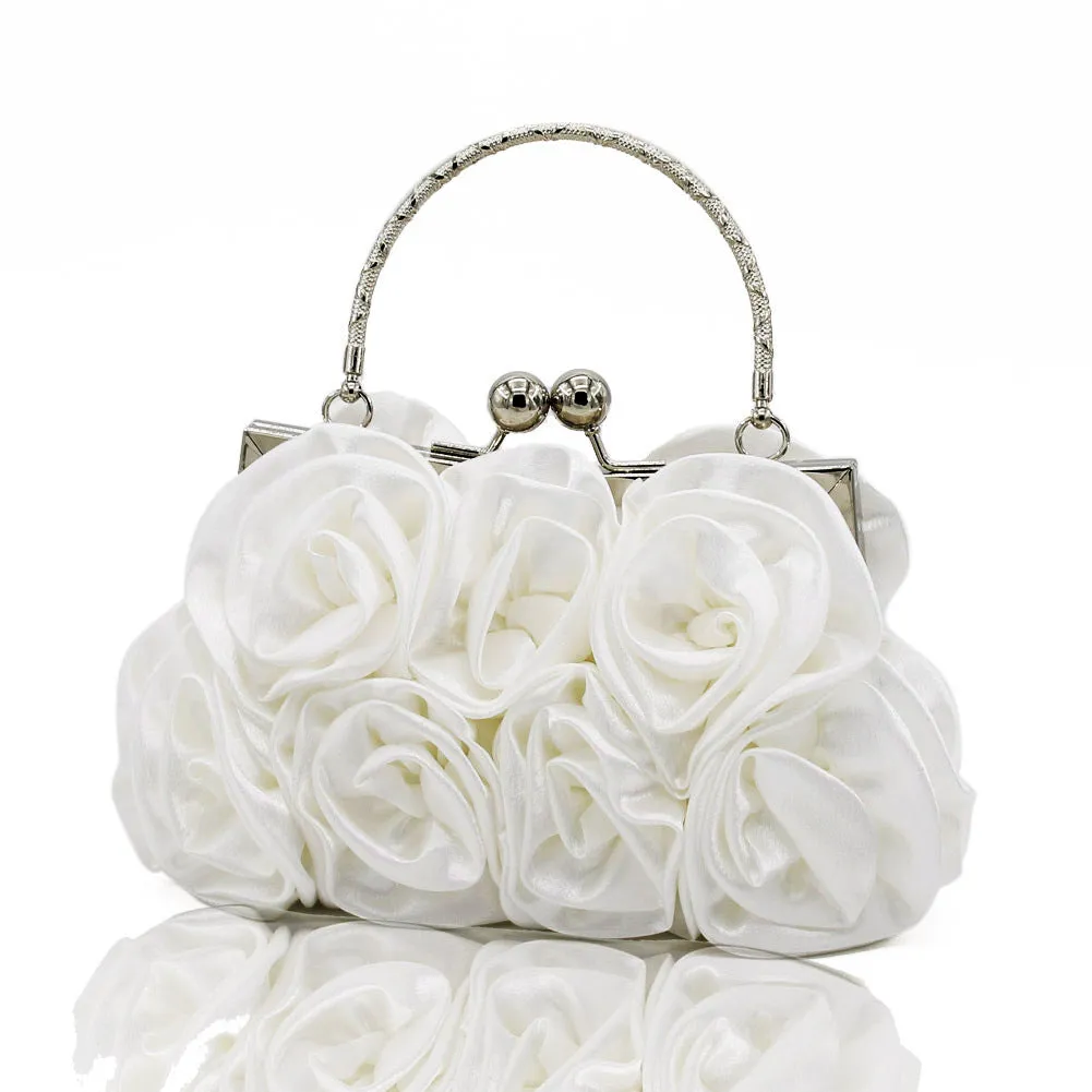 Louise – Elegant Silk Evening and Bridal Bag