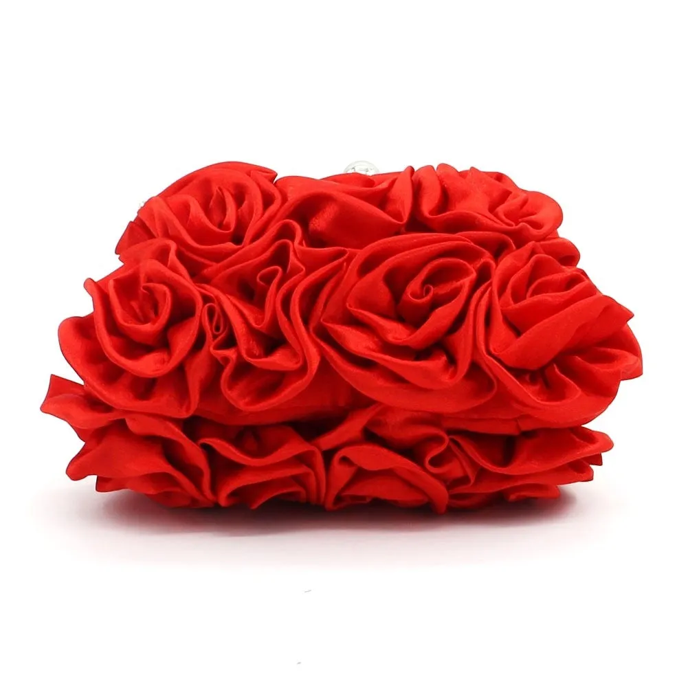 Louise – Elegant Silk Evening and Bridal Bag