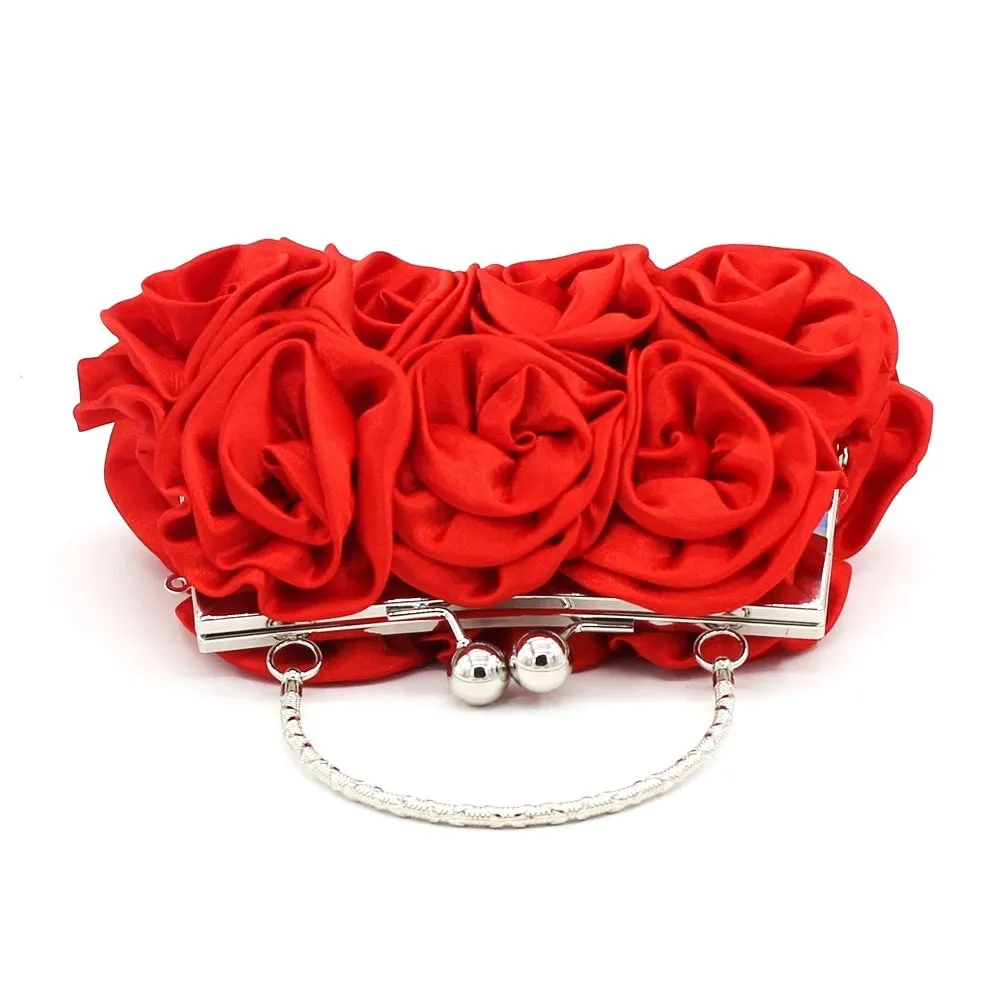 Louise – Elegant Silk Evening and Bridal Bag