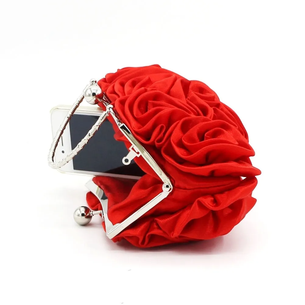 Louise – Elegant Silk Evening and Bridal Bag