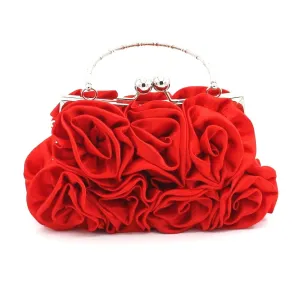 Louise – Elegant Silk Evening and Bridal Bag