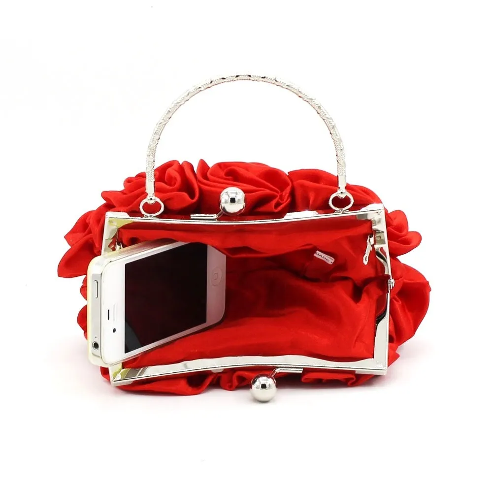 Louise – Elegant Silk Evening and Bridal Bag