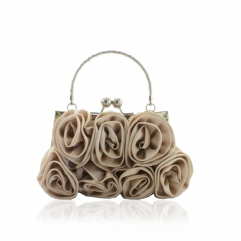 Louise – Elegant Silk Evening and Bridal Bag