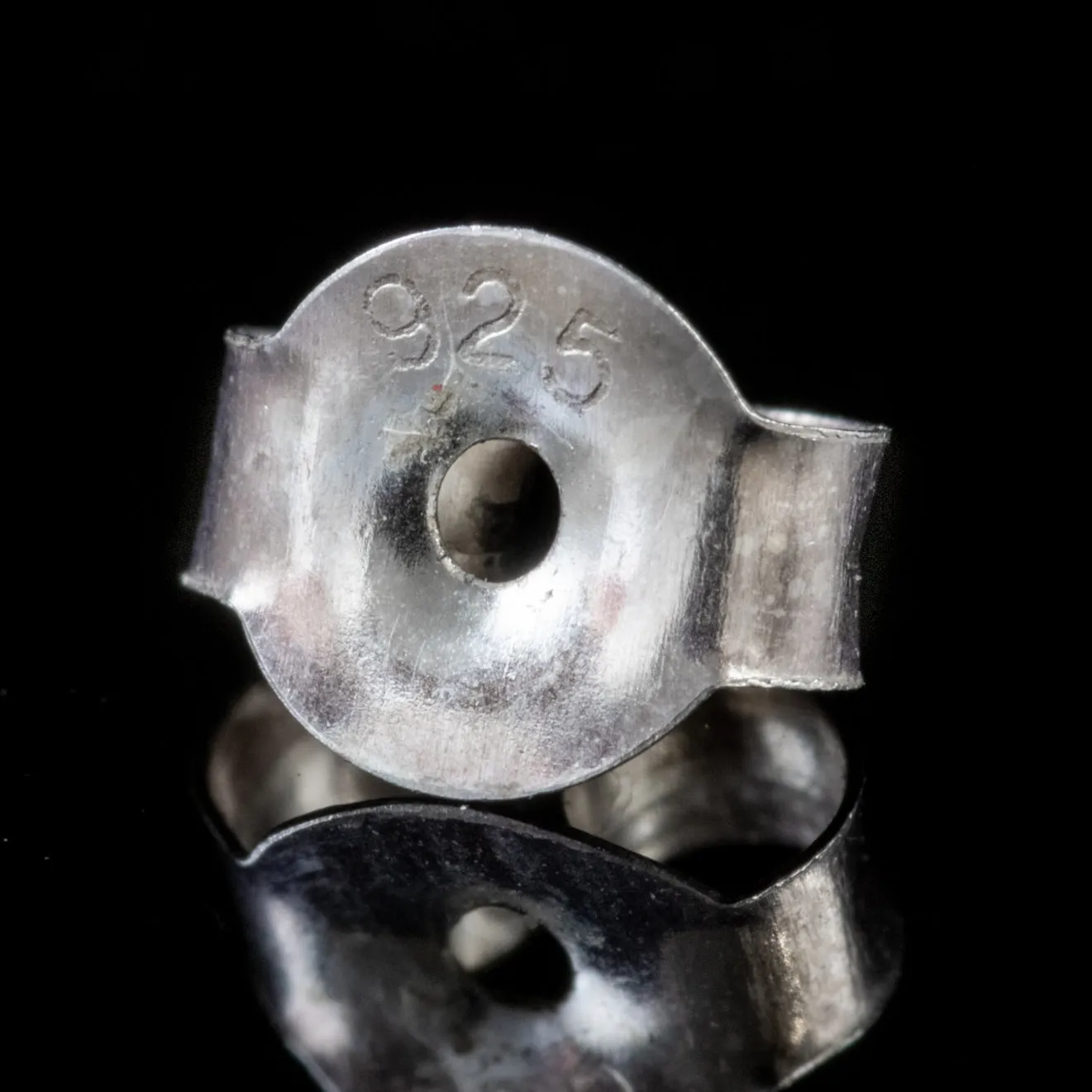 Marcasite Stud Earrings Sterling Silver